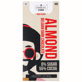 A Diabetic Chef Crunchy Roasted Almond Belgian 55% Dark Chocolate, 40g