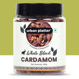 Urban Platter Whole Black Cardamom (Badi Elaichi), 100g