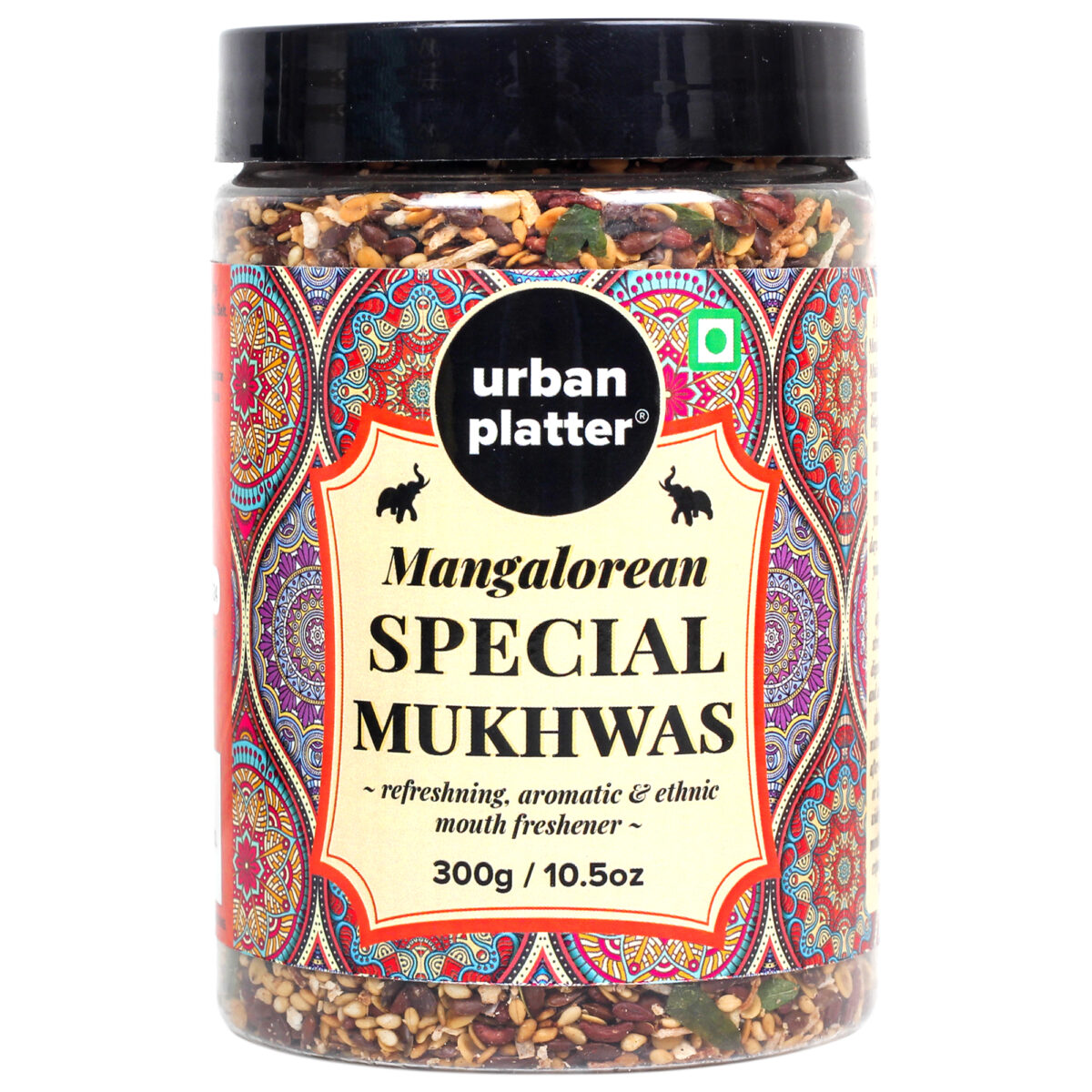 Urban Platter Mangalore Special Mukhwas, 300g / 10.5oz [Mouth Freshener, Digestive, After-Meal Snack]