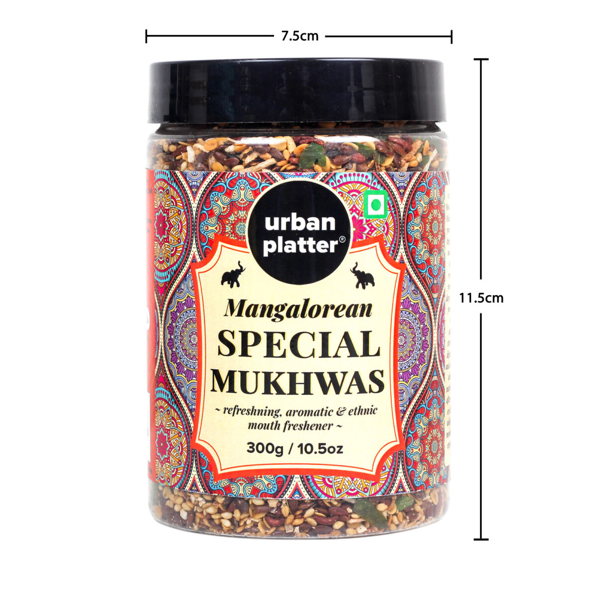 Urban Platter Mangalore Special Mukhwas, 300g / 10.5oz [Mouth Freshener, Digestive, After-Meal Snack]