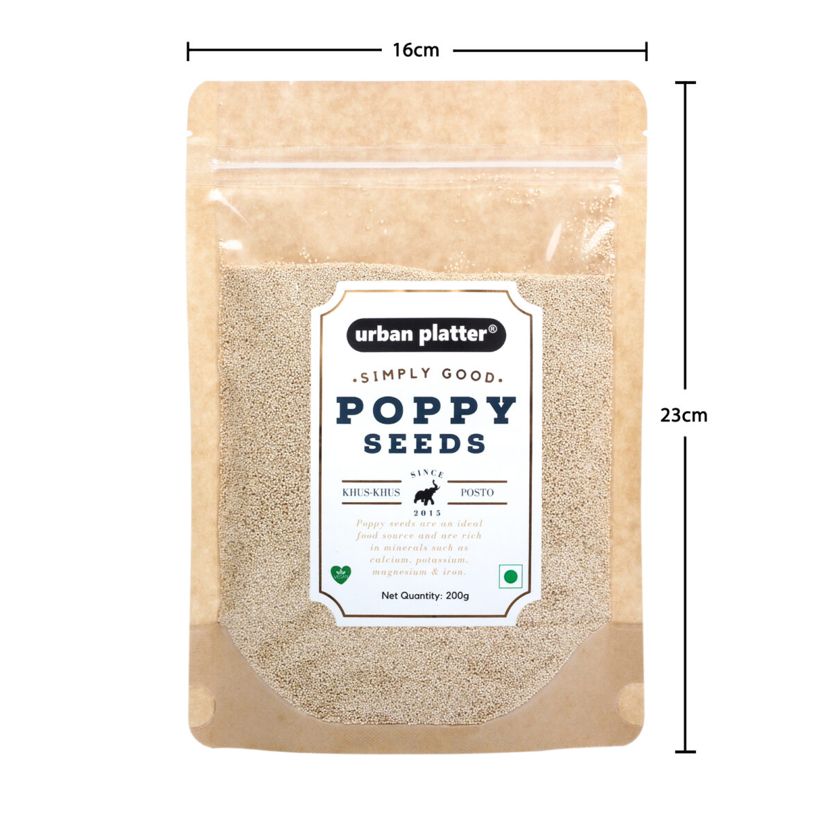 Urban Platter Poppy Seeds (Khus Khus), 200g