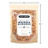 Urban Platter Jumbo & Bold Mamra Almonds, 400g