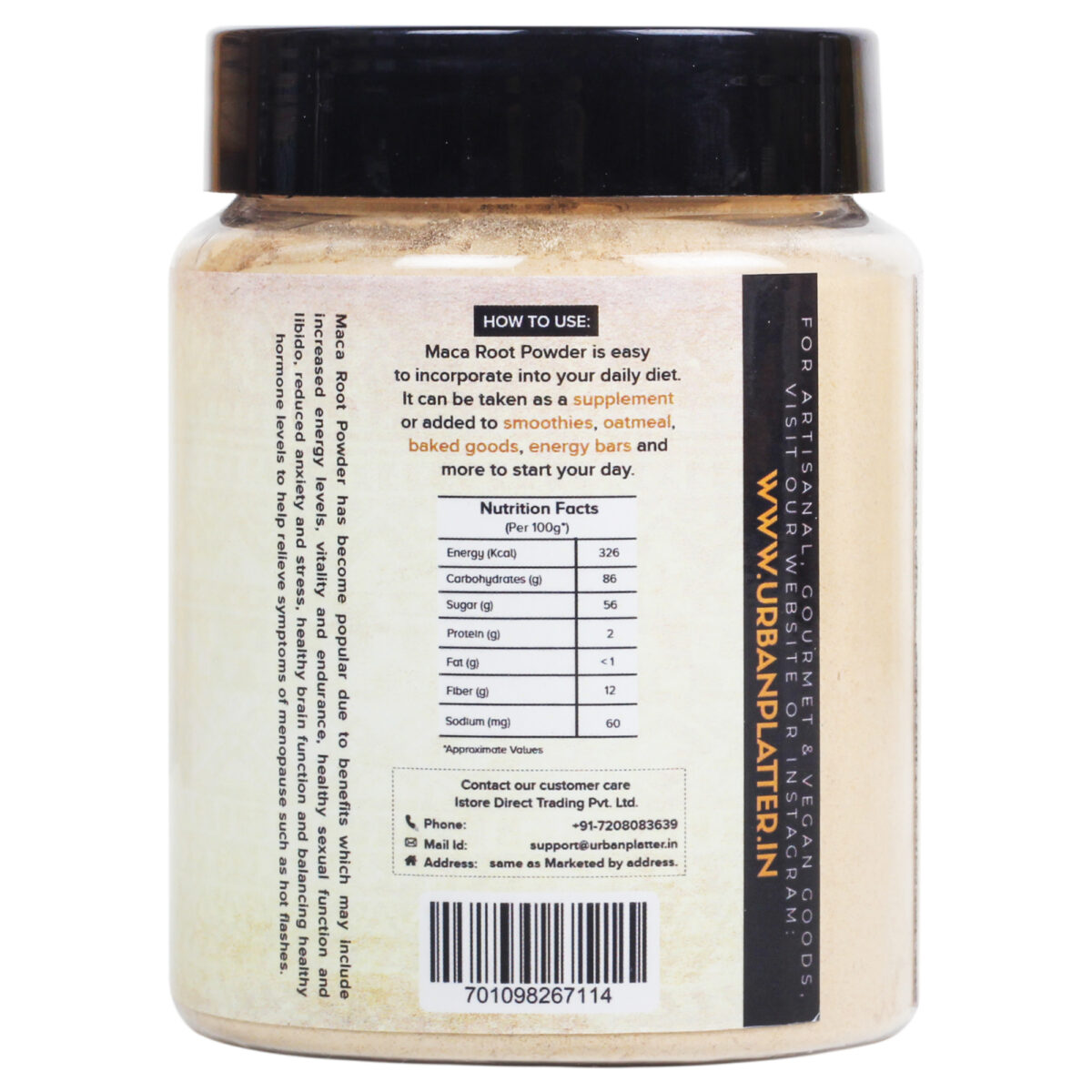 Urban Platter Maca Root Powder, 150g