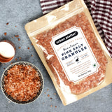 Urban Platter Pink Himalayan Rock Salt Granules, 500g (Unrefined | Additive Free | 100% Pink Rock Salt Granules | Sendha Salt | Resealable Pouch)