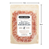 Urban Platter Pink Himalayan Rock Salt Granules, 500g (Unrefined | Additive Free | 100% Pink Rock Salt Granules | Sendha Salt | Resealable Pouch)