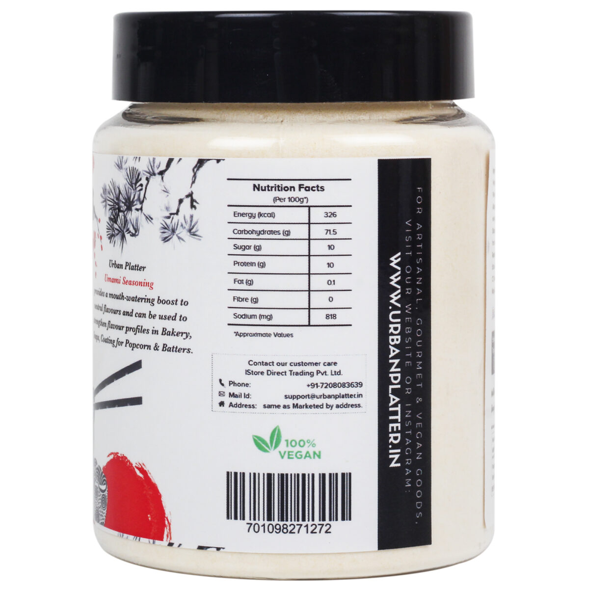 Urban Platter Umami Seasoning, 130g [Flavour Enhancer, MSG Free, Lactose Free]