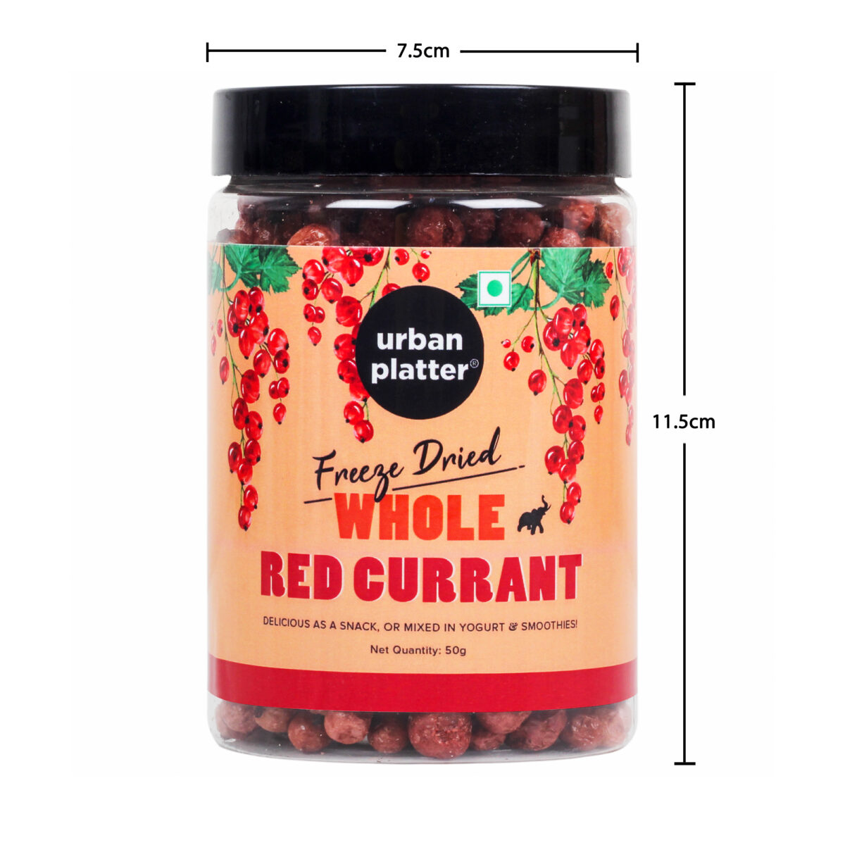 Urban Platter Freeze Dried Red Currant, 50g