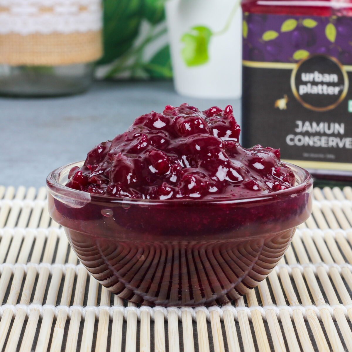 Urban Platter Jamun Conserve, 330g (Gourmet Spread, Jam, Preserve)