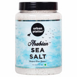 Urban Platter Arabian Sea Salt Crystals Jar, 1Kg [Unrefined | Non-iodised | Impurity Free | Optically sorted | Natural Sea Salt | Use for pickling, scrubs, Herbal infusions]