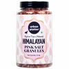 Pink Himalayan Rock Salt Granules, 1.5kgs (Unrefined | Additive Free | 100% Pink Rock Salt Granules | Sendha Salt | PET Jar)