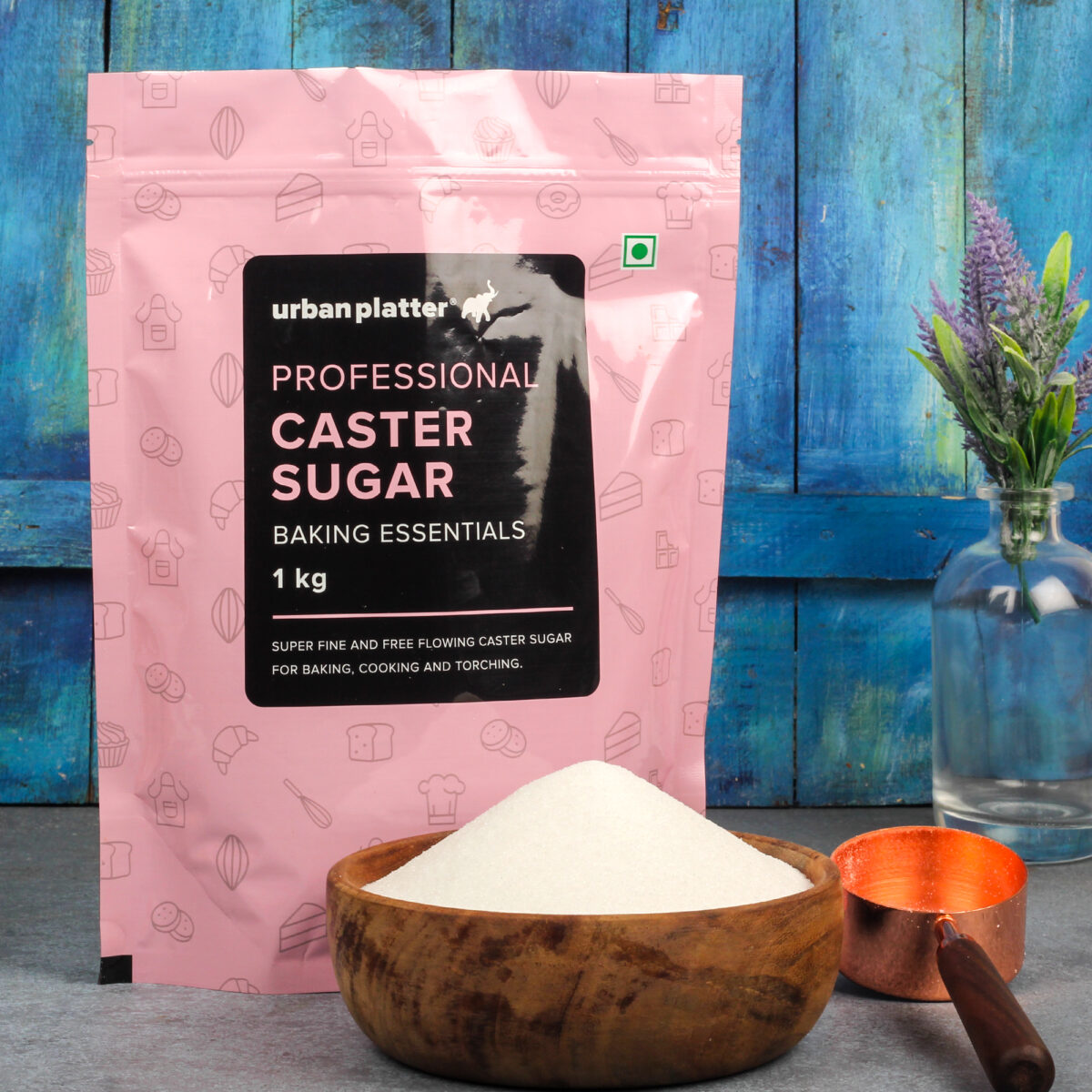 Urban Platter Professional Caster Sugar, 1kg (Perfect for Baking, Castor Sugar, Finely Granulated Free-flowing Sweetener)