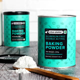 Urban Platter Aluminium-Free Baking Powder, 250g (Double-Acting Leavening Agent | Perfect for Fluffy Cakes, Breads, Baking)