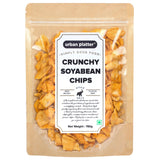 Urban Platter Crunchy Soyabean Chips, 150g [Soya Chips, High Protein, Delicious Snack]