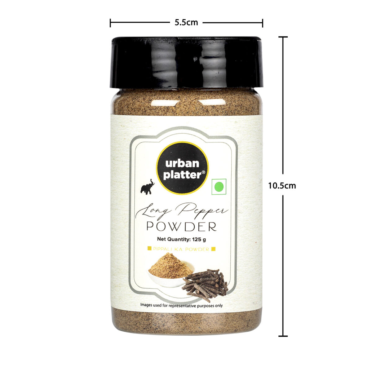Urban Platter Long Pepper (Pippali) Powder, 125g