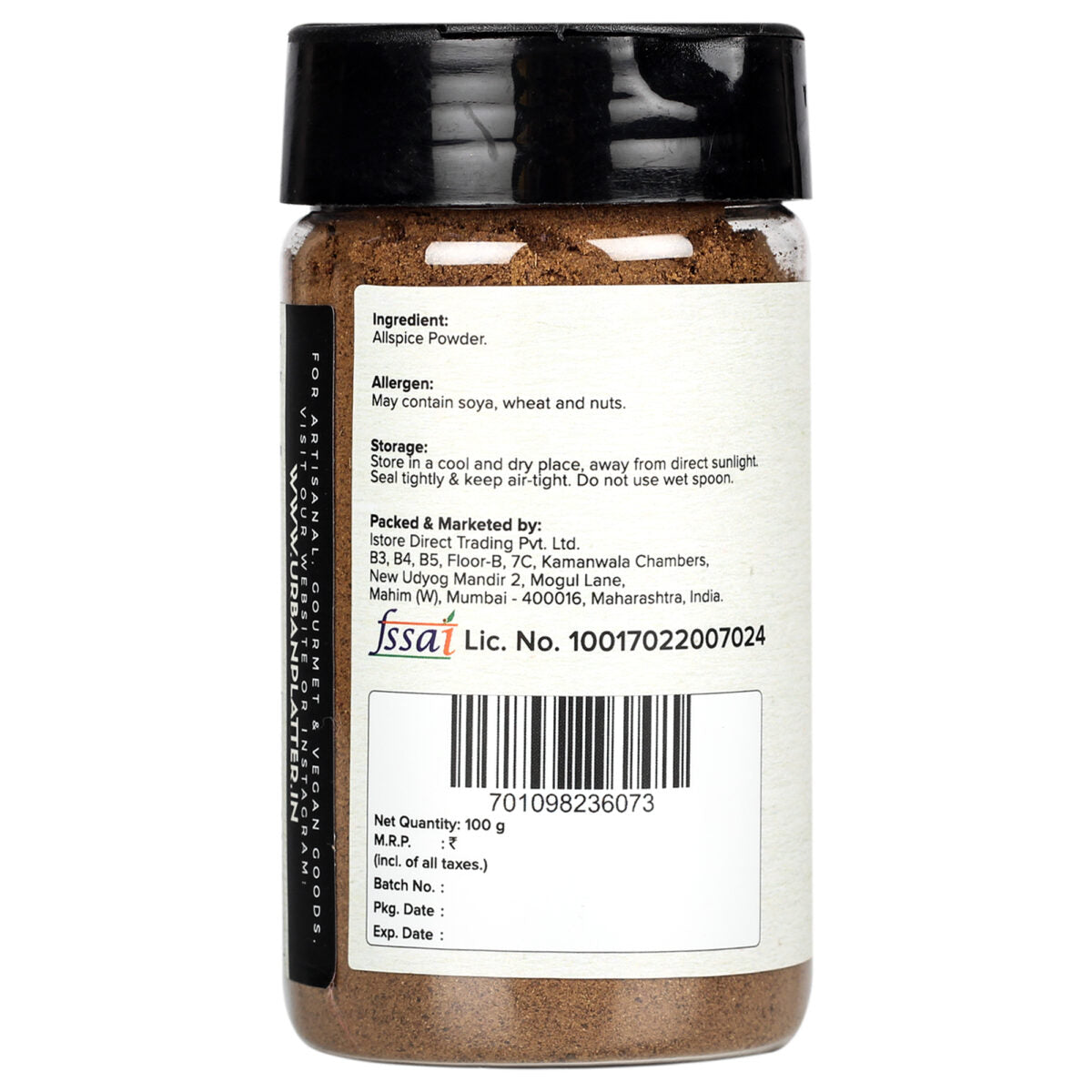 Urban Platter Allspice Powder, 100g [Gourmet Grade]