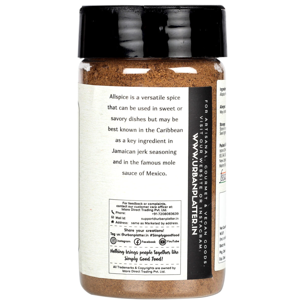 Urban Platter Allspice Powder, 100g [Gourmet Grade]