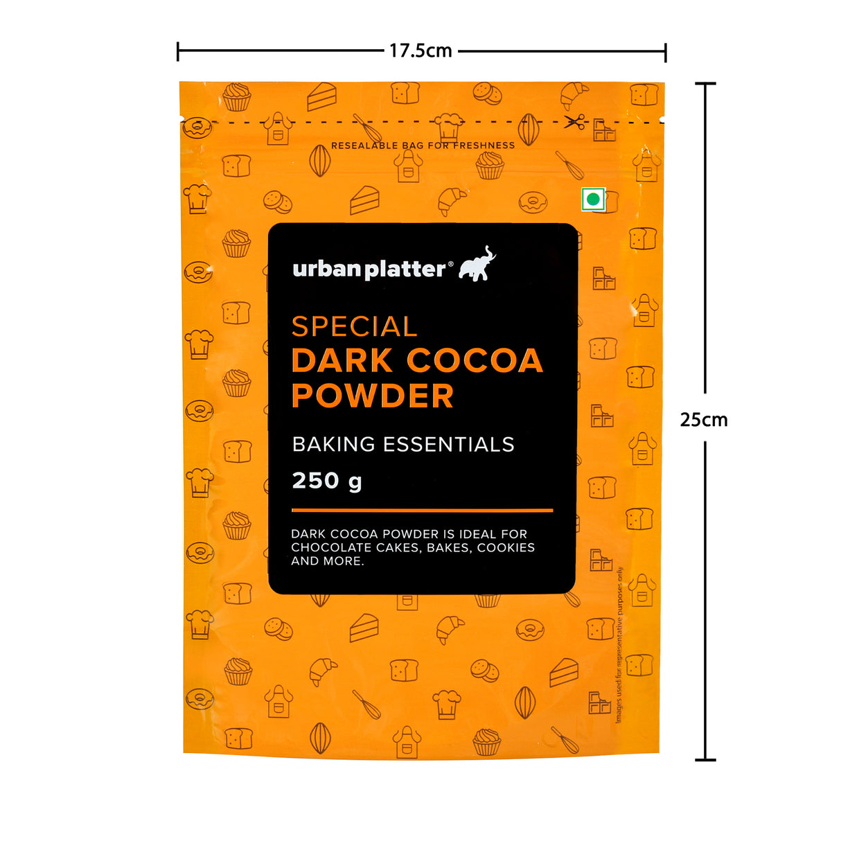 Urban Platter Special Dark Cocoa Powder 250g