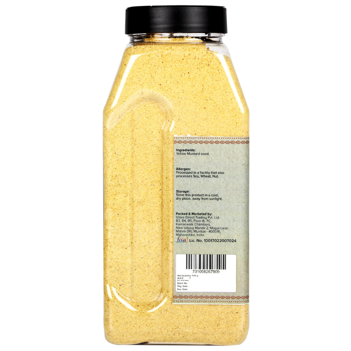 Urban Platter Yellow Mustard (Sarson) Powder, 500g