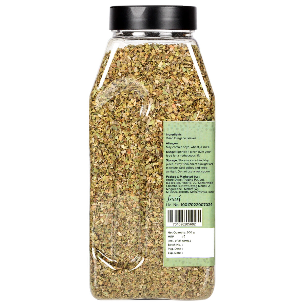 Urban Platter Dried Oregano Flakes Shaker Jar, 125g (Product of Turkey; Highly Aromatic; 3% Oil Content)