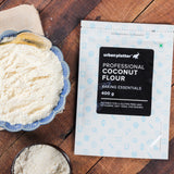 Urban Platter Coconut Flour, 400g [Made with Coconuts from Tamil Nadu, Naturally Gluten-free, Fiber-rich, Paleo friendly, Perfect for baking, making cookies]