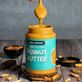 Urban Platter Natural Creamy Peanut Butter, 1kg / 35.2oz [Unsweetened, No Added Oil]