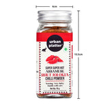 Urban Platter Assamese Bhut Jolokia chilli Powder, 50g  [1 Million Scovilles of Heat, King Naga chilli Powder, SUPER-HOT]