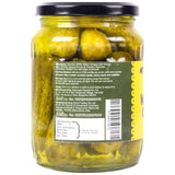 Urban Platter Whole Dill Gherkins, 680g [ Sweet & Crunchy. Great for Adding Tang & Flavour to Sauces & Dips]