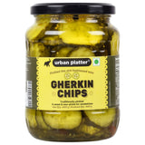 Gherkin Chips, 680g [ Tangy & Sweet. Perfect Topping for Burgers & Sandwiches ]