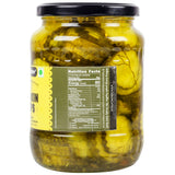 Gherkin Chips, 680g [ Tangy & Sweet. Perfect Topping for Burgers & Sandwiches ]