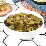 Urban Platter Sliced Jalapenos, 340g [ Tangy & Spicy, Great Topping for Pizza, Tacos, Nachos]