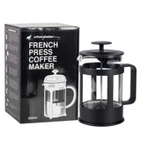 Urban Platter French Press Coffee Maker Pot, 850ml [Toughened Boron Glass, Stainless Steel Plunger]