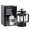 French Press Coffee Maker Pot, 850ml (Toughened Boron Glass, Stainless Steel Plunger)