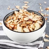 Urban Platter Sliced California Almonds, 200g (Badam Flakes, Perfect for Garnish, Baking and Salads)