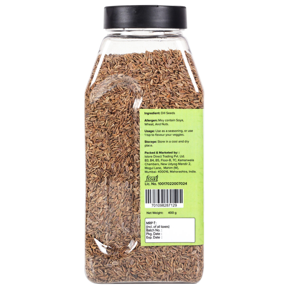 Urban Platter Indian Suva (Dill) Seeds, 400g