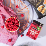 Urban Platter Freeze-dried Raspberry, 40g (Whole Raspberries)