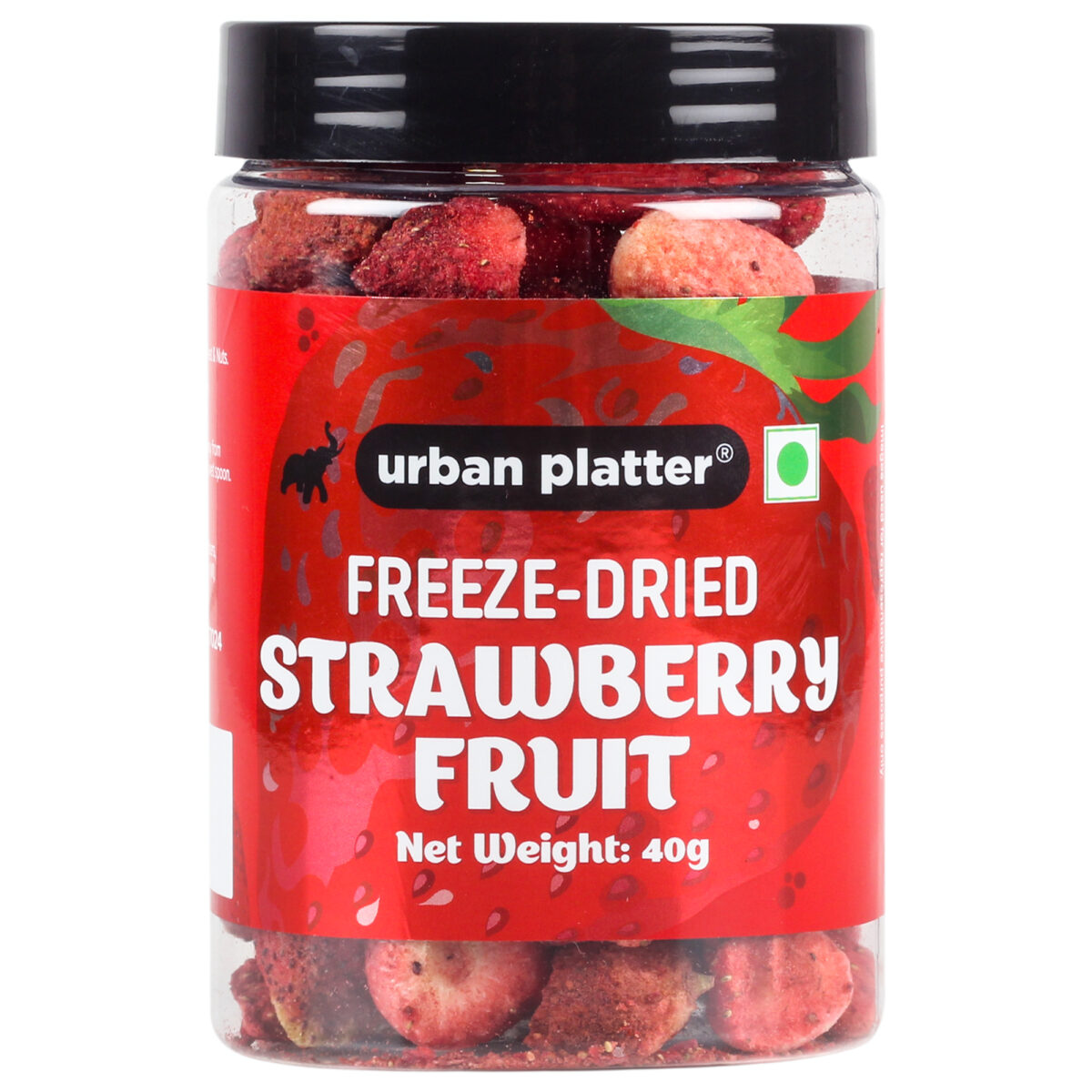 Urban Platter Freeze Dried Whole Strawberry, 40g