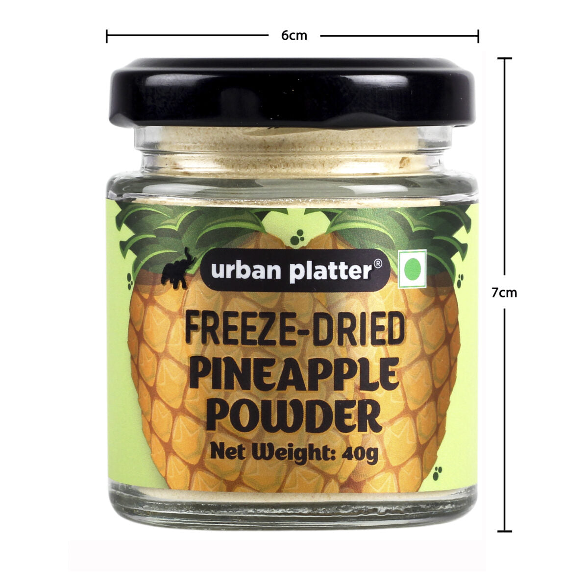 Urban Platter Freeze-Dried Pineapple Fruit Powder, 40g