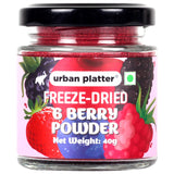 Urban Platter Freeze-Dried 6 Berry Powder, 40g / [Blueberry, Mulberry, Cherry, Raspberry, Strawberry and Blackberry]