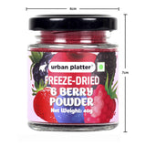 Urban Platter Freeze-Dried 6 Berry Powder, 40g / [Blueberry, Mulberry, Cherry, Raspberry, Strawberry and Blackberry]