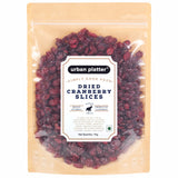 Urban Platter Dried Sliced Cranberries, 1Kg (Product of USA | Tart & Sweet | Enjoy as Snack | Source of Antioxidants)