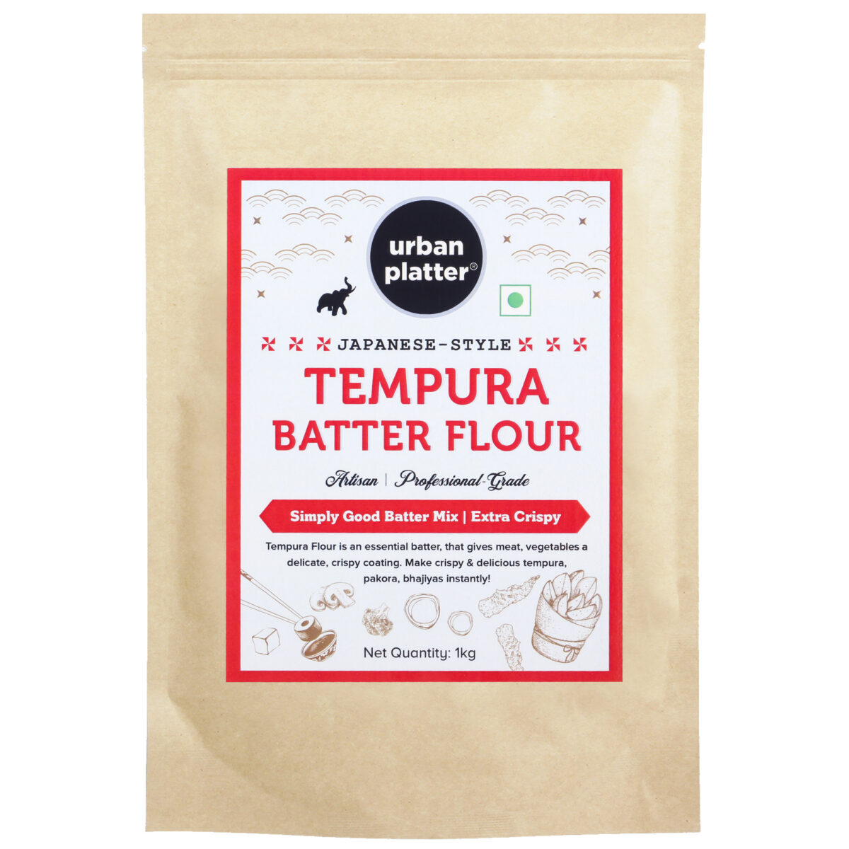 Urban Platter Japanese Style Tempura Batter Mix, 1kg