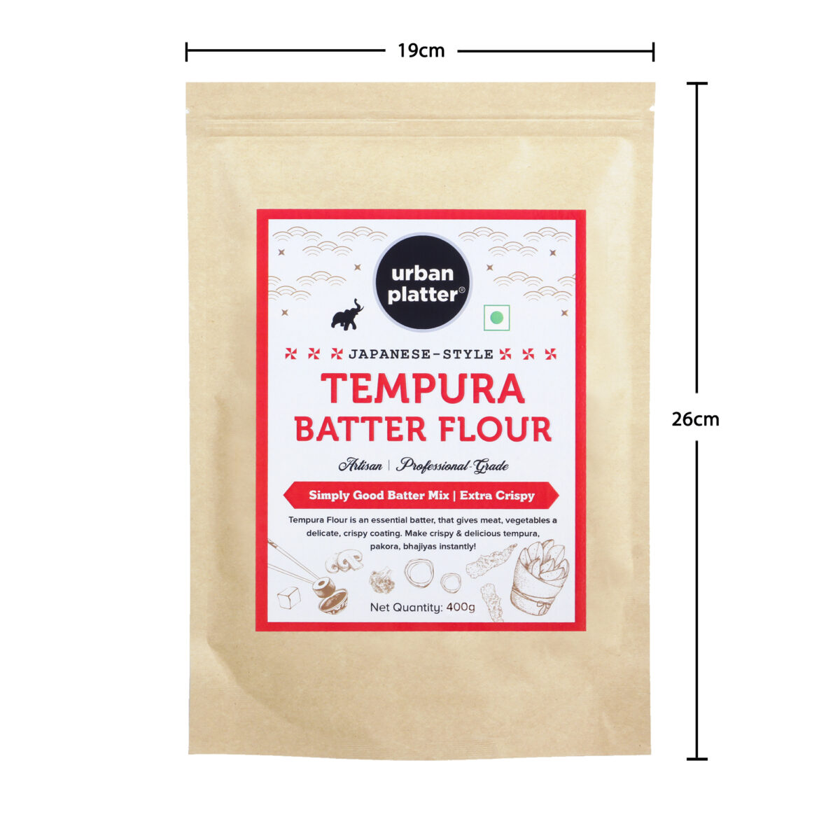 Urban Platter Japanese Style Tempura Batter Mix, 400g