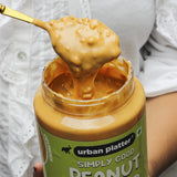 Urban Platter Natural Crunchy Peanut Butter, 300g [Unsweetened, No Added Oil]