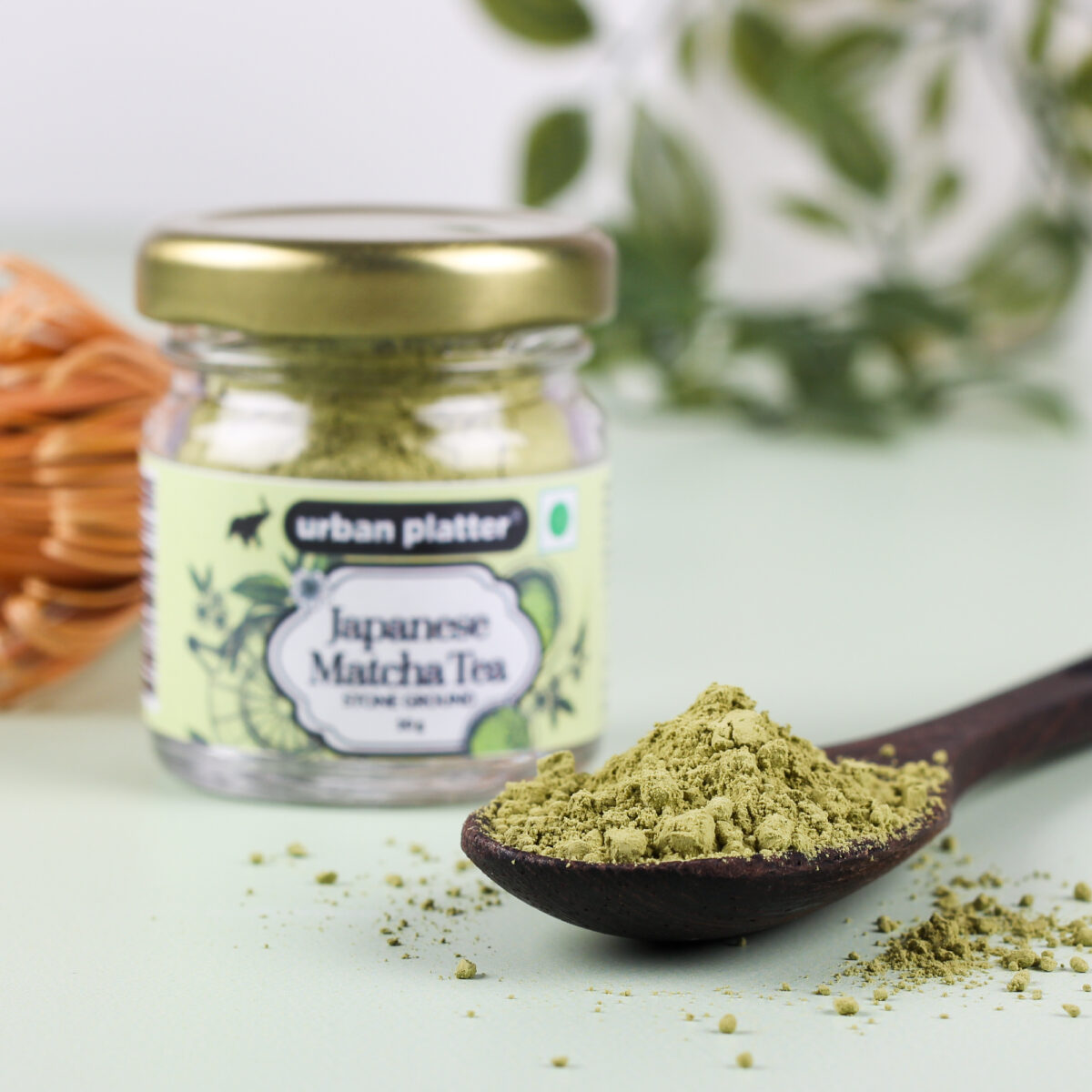 Urban Platter Japanese Matcha Green Tea, 10g [Culinary Grade | Superfood| Fine Stone Ground |High in Anti-oxidants]