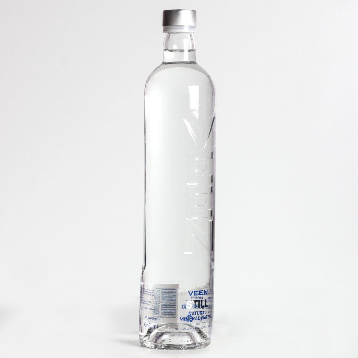 Veen Natural Mineral Still Water from the Himalayas, 660 ml (Bottled from a pristine spring in Bhutan | Premium Glass Bottle | Pure and Pristine Himalayan Water)