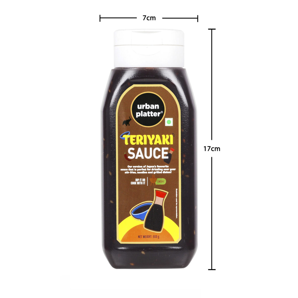 Urban Platter Teriyaki Sauce, 500g (Perfect for drizzling over Stir Fries, Noodles, grilled dishes)