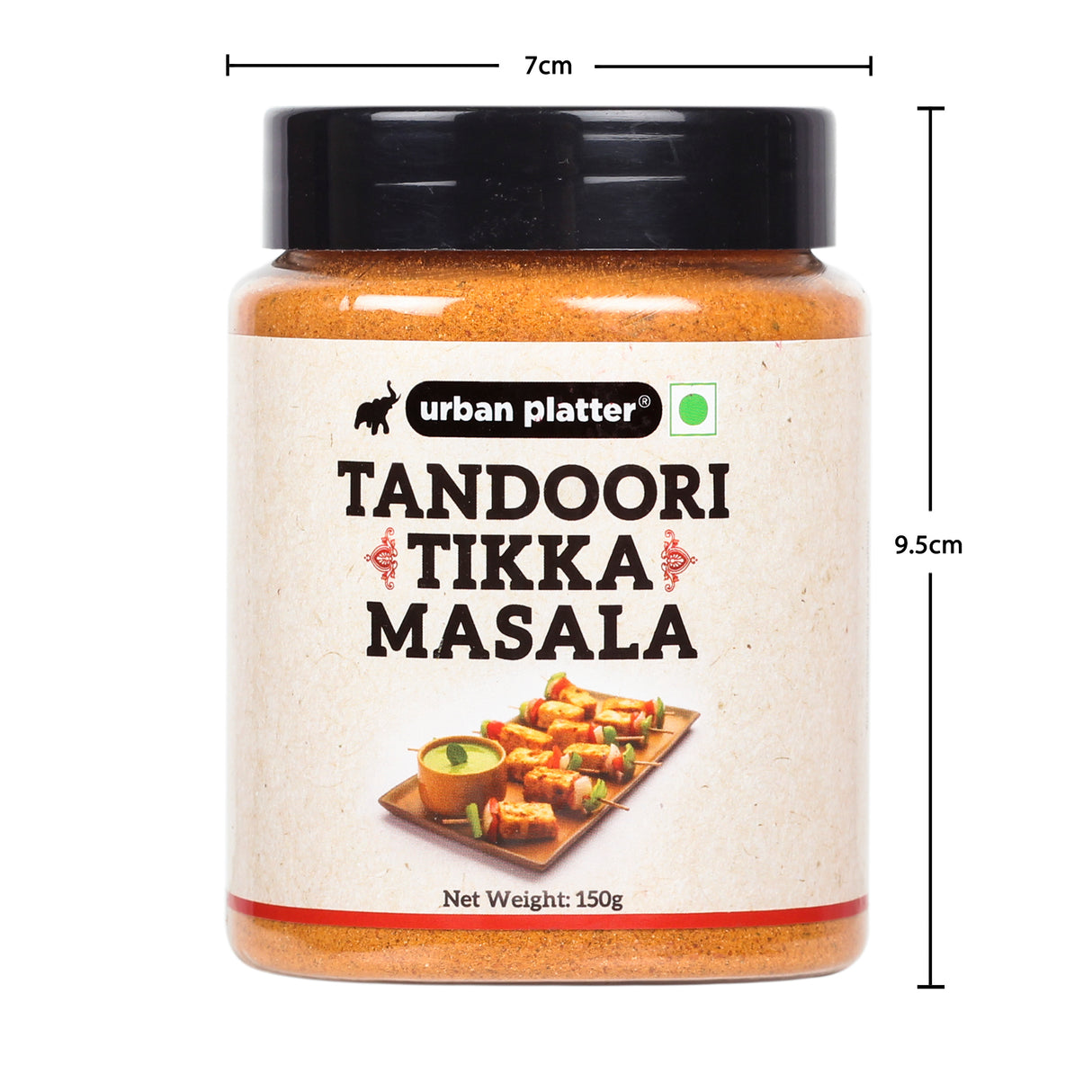 Urban Platter Tandoori Tikka Masala, 150g [Masala | Flavourful blend of spices | Sprinkle or add to your appetizers, gravies, veggies, fries] - product image 2
