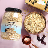 Urban Platter Rolled Oats, (100% Whole Grain | High-fibre | High-Protein)