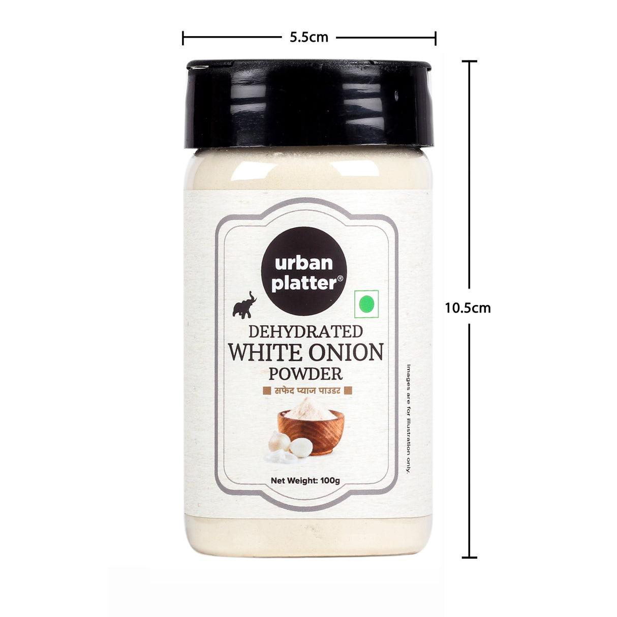 Urban Platter Dehydrated White Onion Powder, 100g