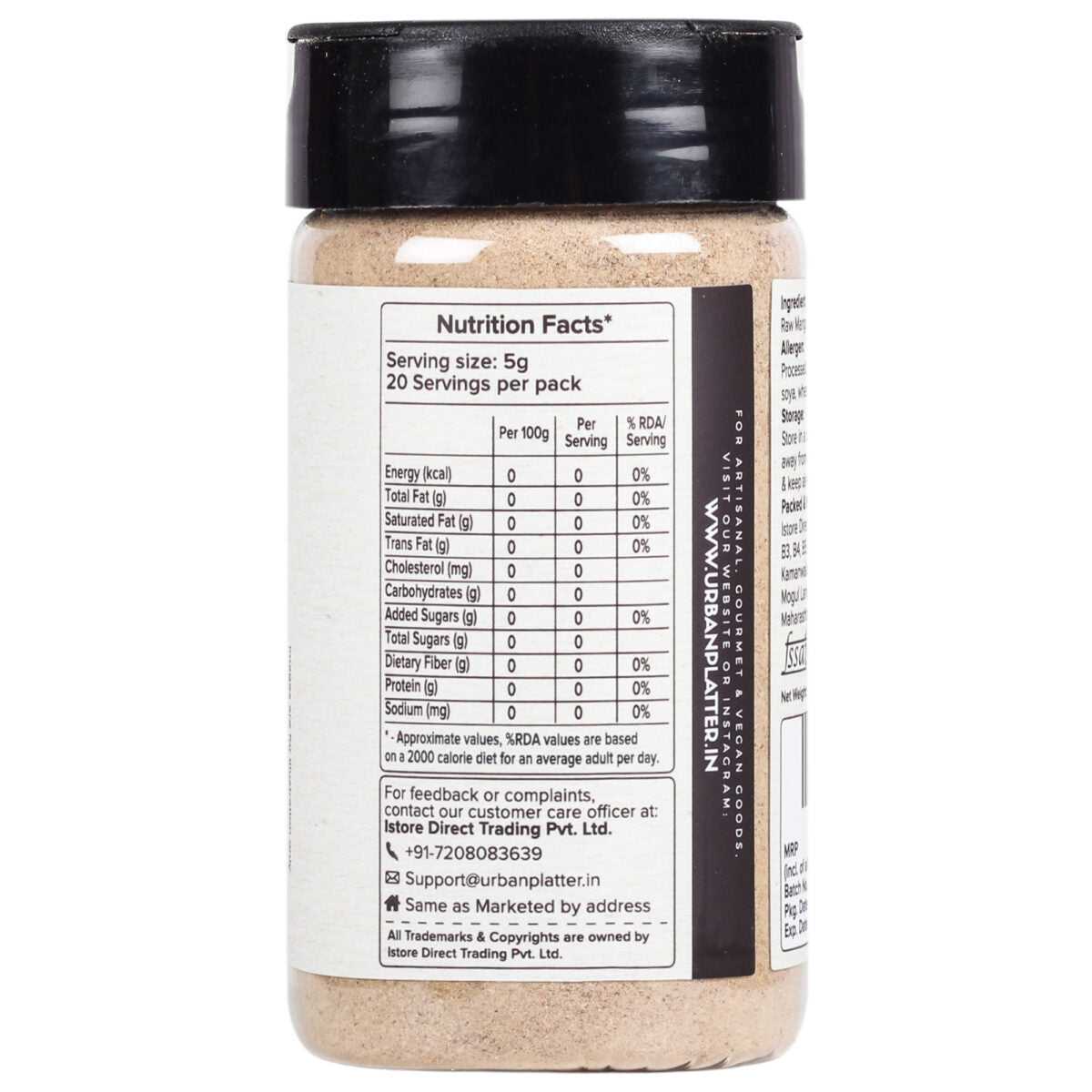 Urban Platter Amchur Powder, 100g (Dehydrated Raw Mango Powder)